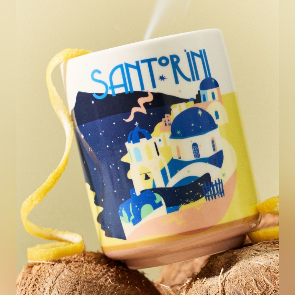 Daniella Manini Anthropologie Santorini Salted Coconut Candle 10.58 oz